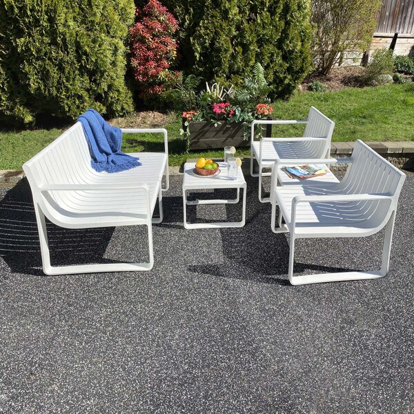 Patioflare Cream conversation Set